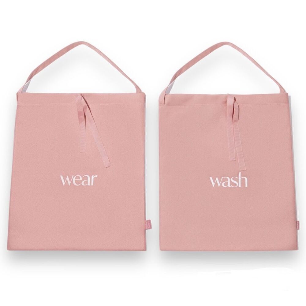 Hanky Panky Travel Bag Set of 2 in Pale Pink Limited Edition